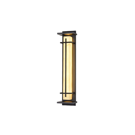 AlabasterGlow | Elegancki Nowoczesny Kinkiet Ogrodowy z LED