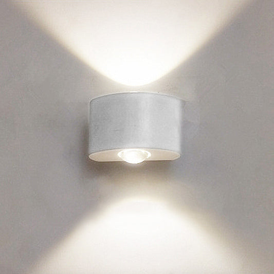 Aluminiowy Kinkiet | Elegancki Wodoodporny Kinkiet Zewnętrzny LED