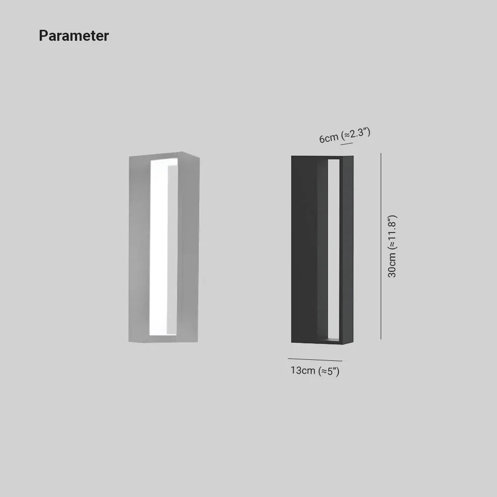 AquaLuxe | Elegantny Metalowy Kinkiet Zewnętrzny LED do Ogrodu