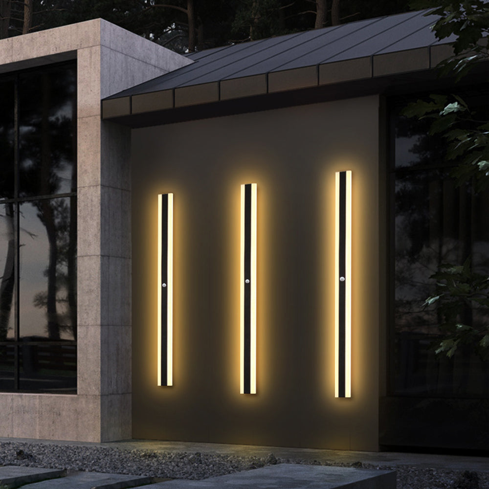 ArishaStone | Modern Elegant Metal Acrylic Outdoor Wall Light