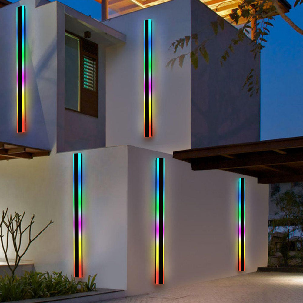 ArishaStone | Modern Elegant Metal Acrylic Outdoor Wall Light