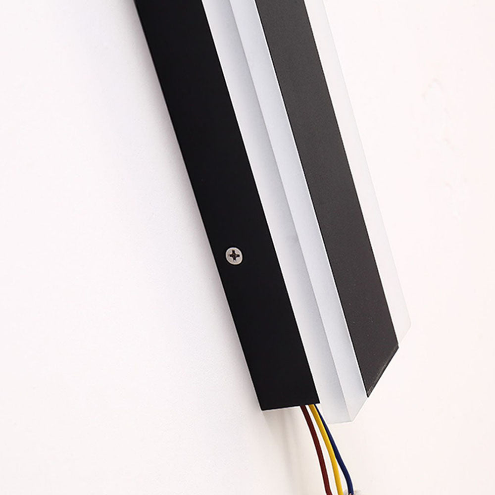 ArishaStone | Modern Elegant Metal Acrylic Outdoor Wall Light