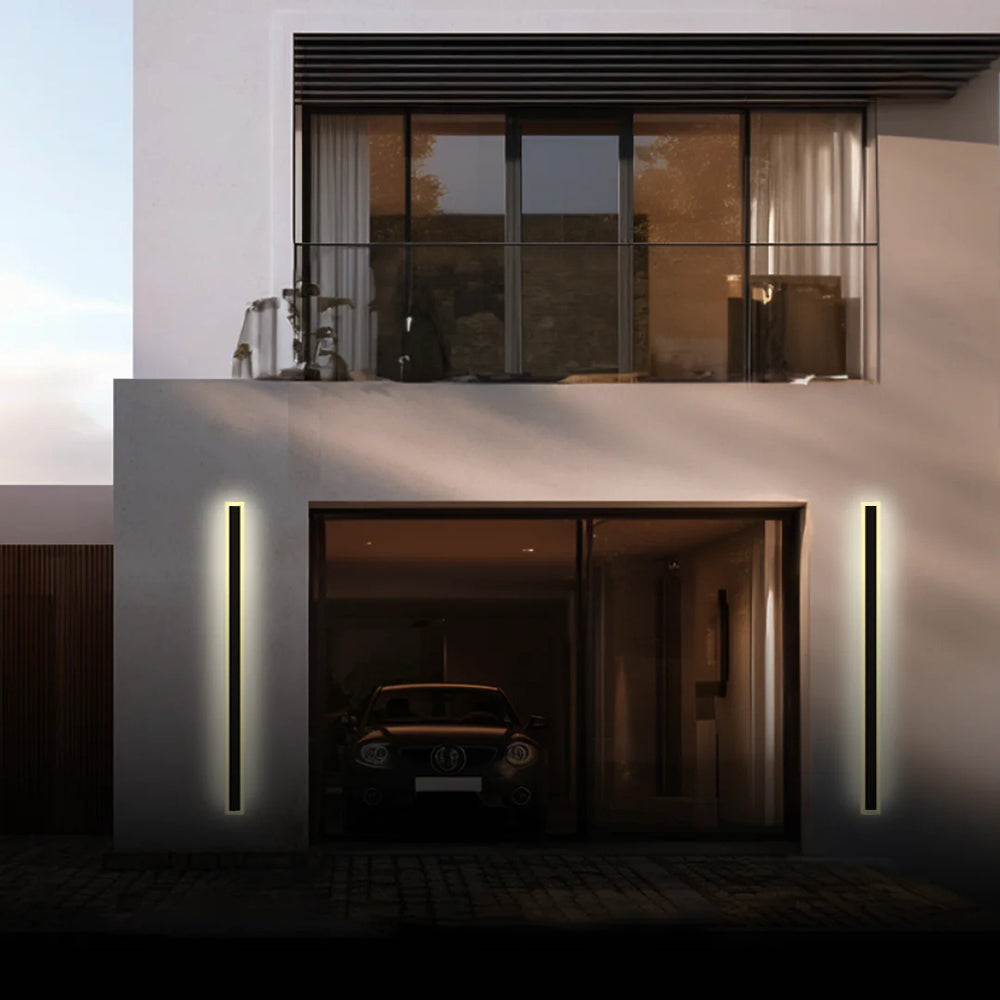 Arisha | Modern Stylish Metal Garden Wall Lamp with LED Lighting