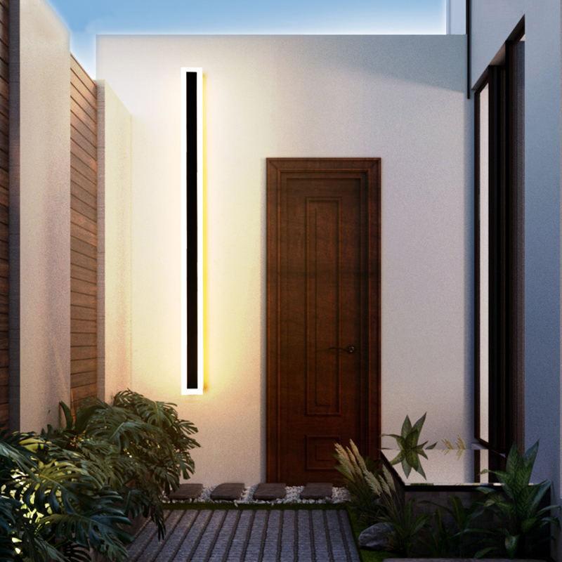 Arisha | Modern Stylish Metal Garden Wall Lamp with LED Lighting