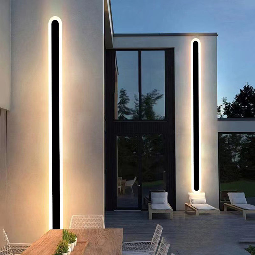 Arisha | Modern Stylish Metal LED Outdoor Wall Sconce Light
