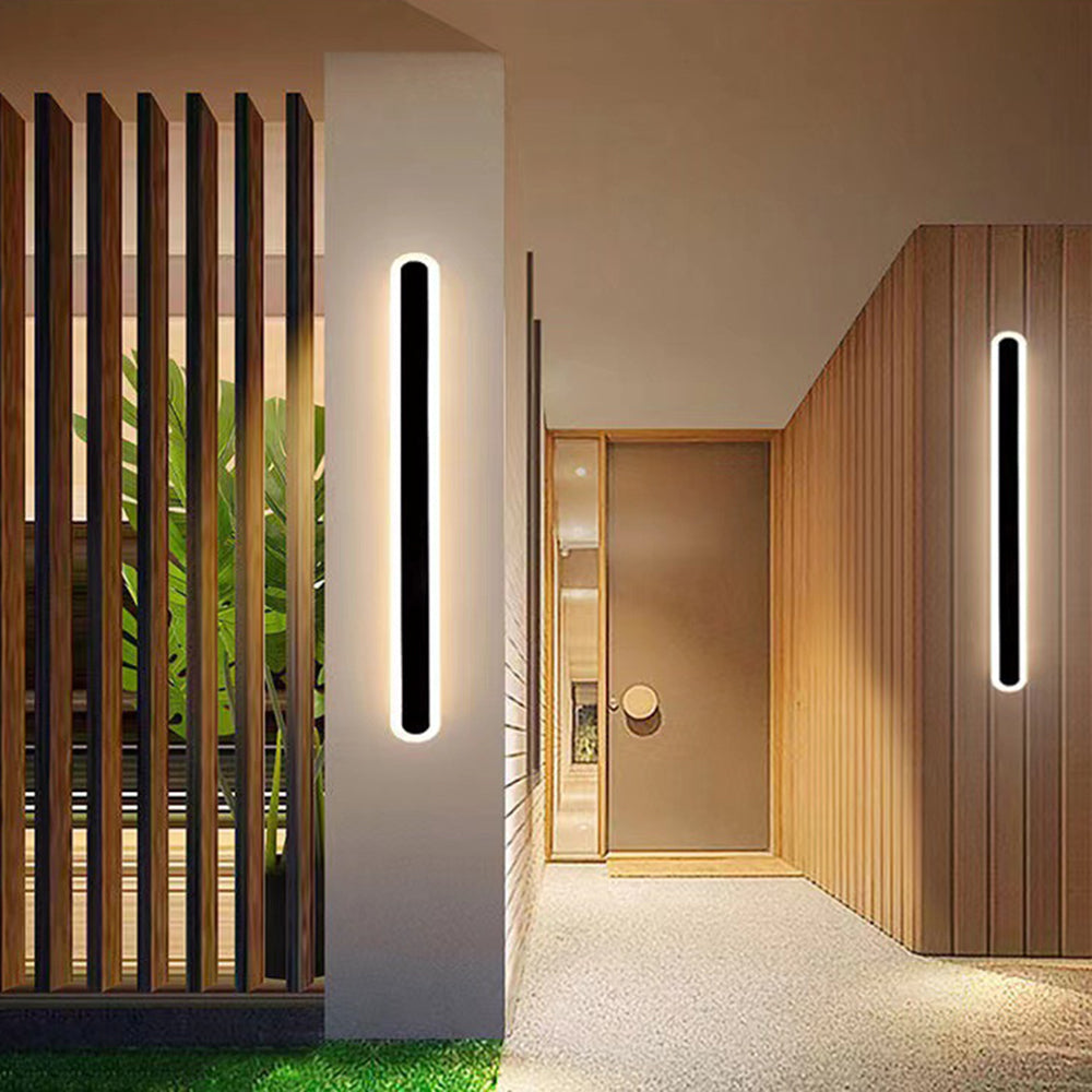 Arisha | Modern Stylish Metal LED Outdoor Wall Sconce Light