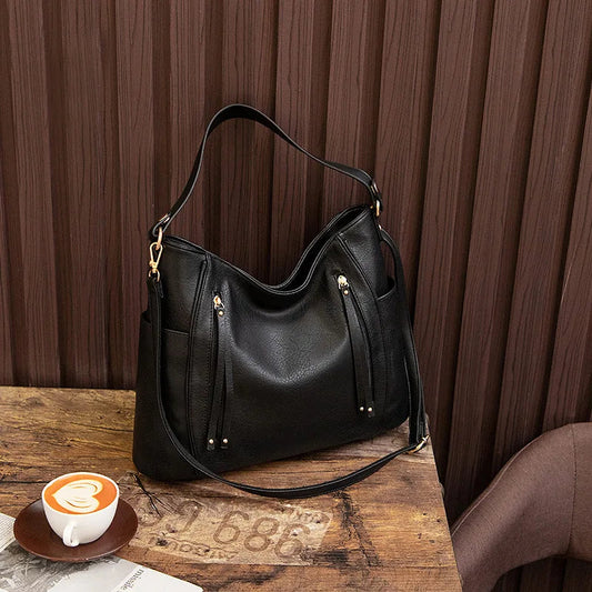 Damska Skórzana Torba Crossbody | Elegancka i Funkcjonalna Listonoszka na Ramię