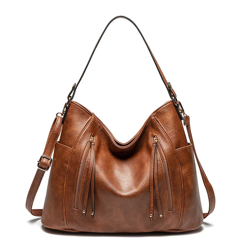 Damska Skórzana Torba Crossbody | Elegancka i Funkcjonalna Listonoszka na Ramię