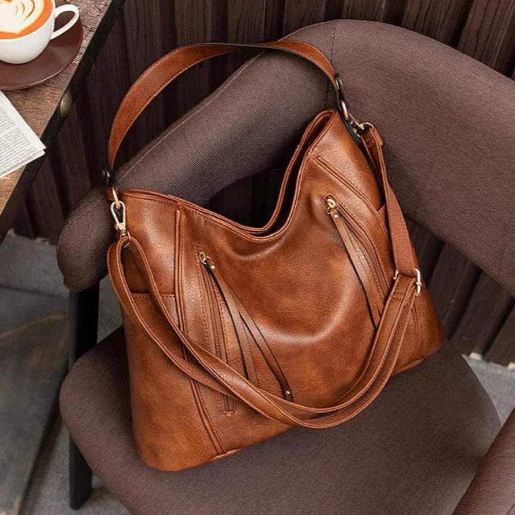 Damska Skórzana Torba Crossbody | Elegancka i Funkcjonalna Listonoszka na Ramię