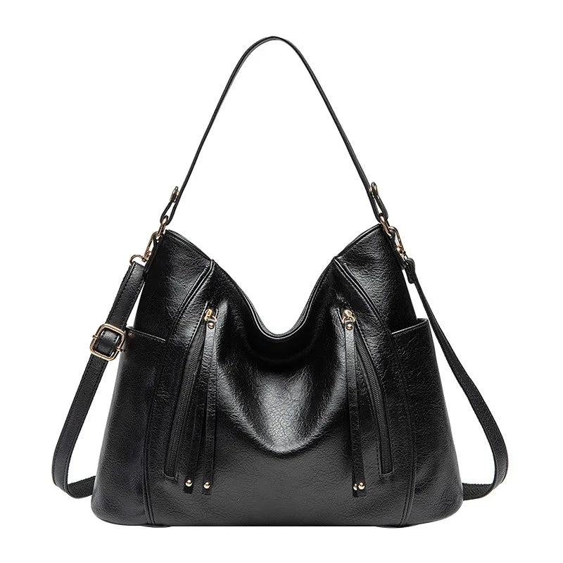 Damska Skórzana Torba Crossbody | Elegancka i Funkcjonalna Listonoszka na Ramię