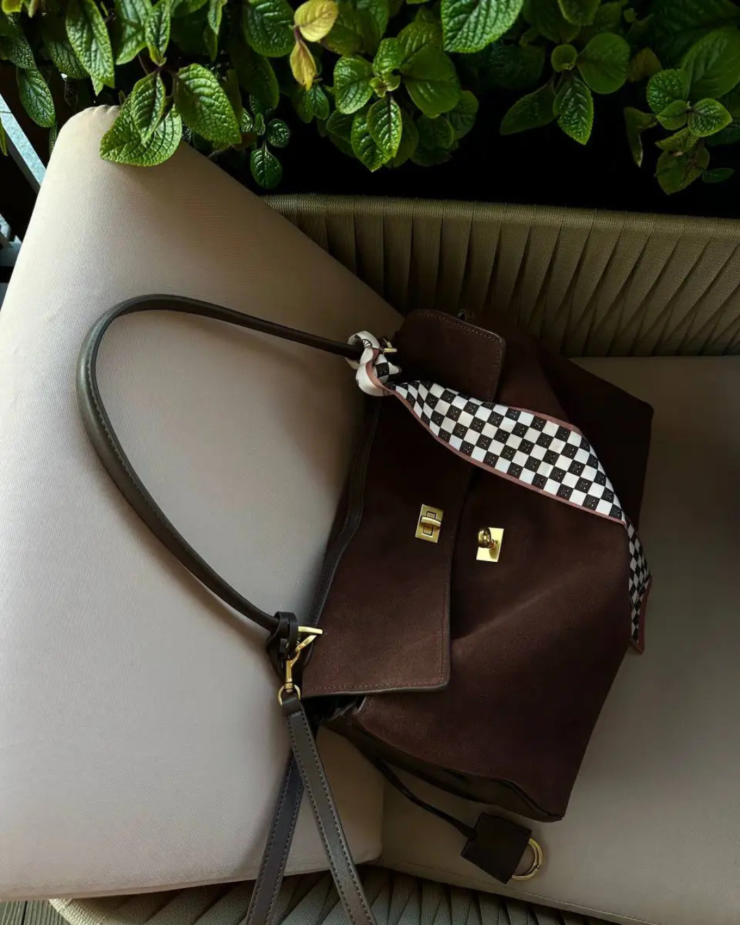 Damska Skórzana Torba na Ramię | Elegancka Strukturalna Torebka przez Ramię