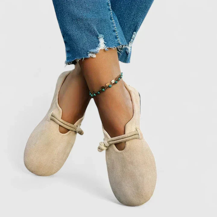 Damskie Ortopedyczne Mokasyny | Czarne Eleganckie Buty na Co Dzień