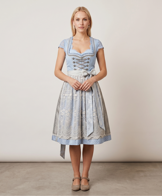 Kobieta | Bawełniana Sukienka | Elegancka | Ciepła Jesienna Sukienka