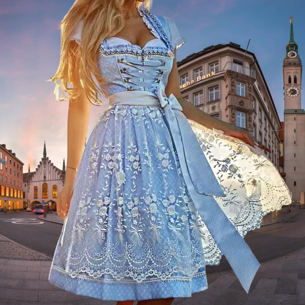 Kobieta | Bawełniana Sukienka | Elegancka | Ciepła Jesienna Sukienka