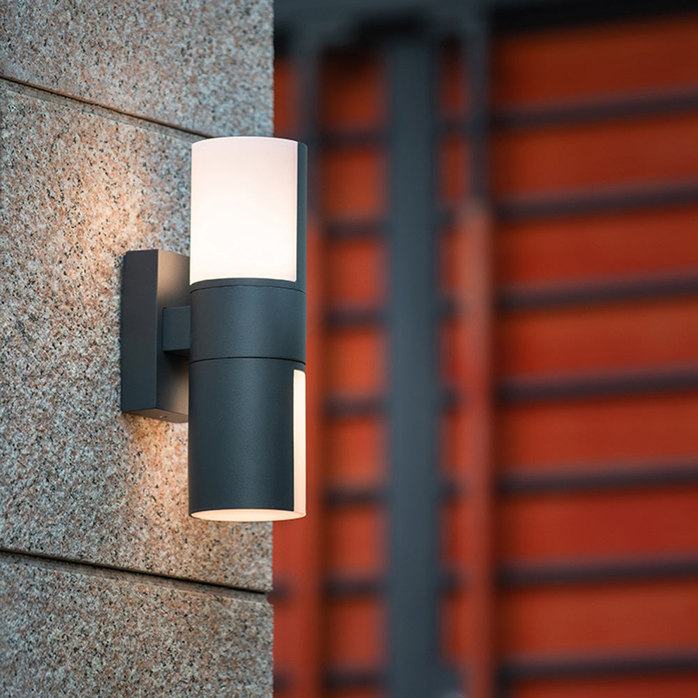 Lumenor | Nowoczesny Metalowy Kinkiet Zewnętrzny LED z Akrylowym Kloszem