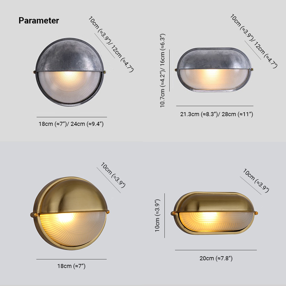 Lumenor | Stylish Waterproof Modern Outdoor Wall Sconce Light