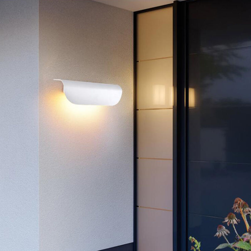 Luminara | Elegantny Metalowy Kinkiet LED Ścienny do Użytku Zewnętrznego