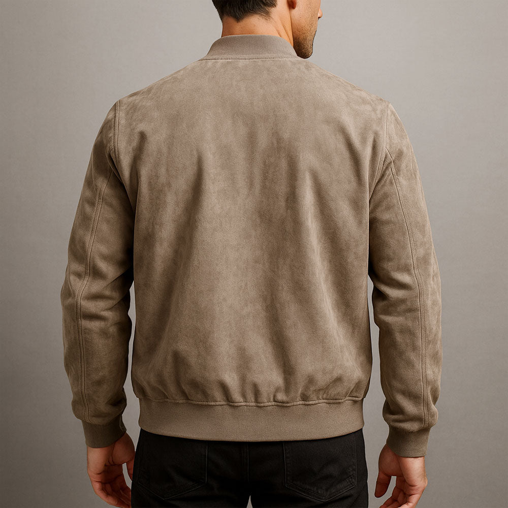 Męska Lekkiej Kurtka Bomber | Minimalistyczna Stylowa Na Co Dzień