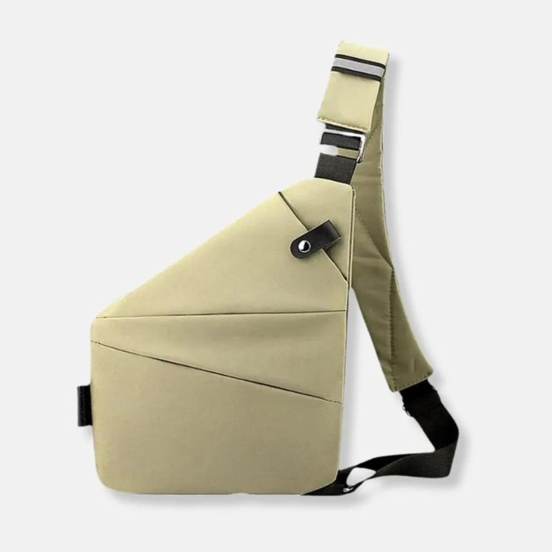 Męska Wodoodporna Torba na Ramię | Bezpieczna Ergonomiczna Torba na Co Dzień