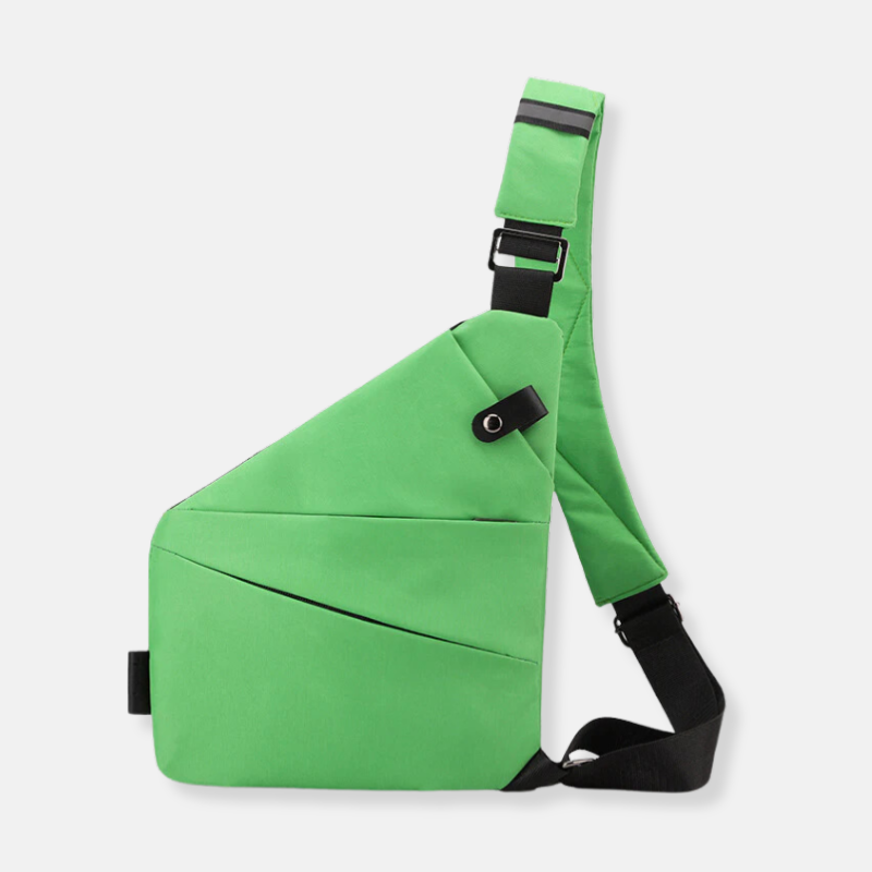 Męska Wodoodporna Torba na Ramię | Bezpieczna Ergonomiczna Torba na Co Dzień