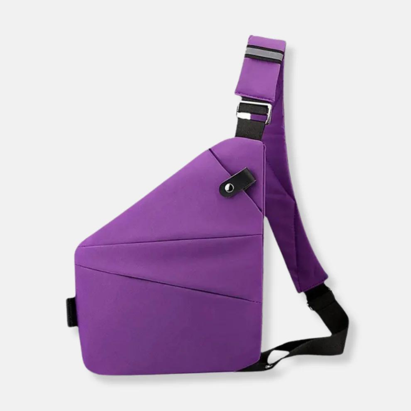 Męska Wodoodporna Torba na Ramię | Bezpieczna Ergonomiczna Torba na Co Dzień