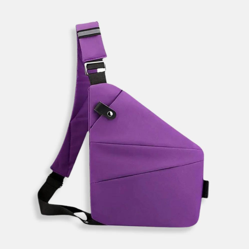 Męska Wodoodporna Torba na Ramię | Bezpieczna Ergonomiczna Torba na Co Dzień