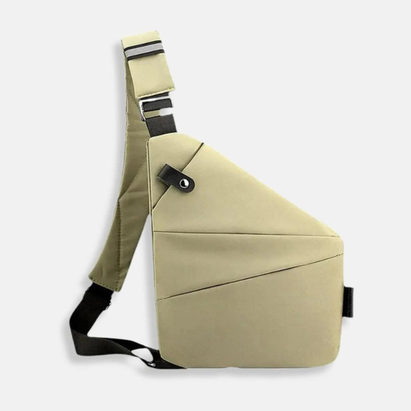 Męska Wodoodporna Torba na Ramię | Bezpieczna Ergonomiczna Torba na Co Dzień
