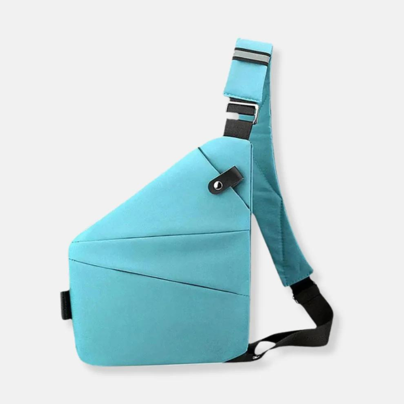 Męska Wodoodporna Torba na Ramię | Bezpieczna Ergonomiczna Torba na Co Dzień