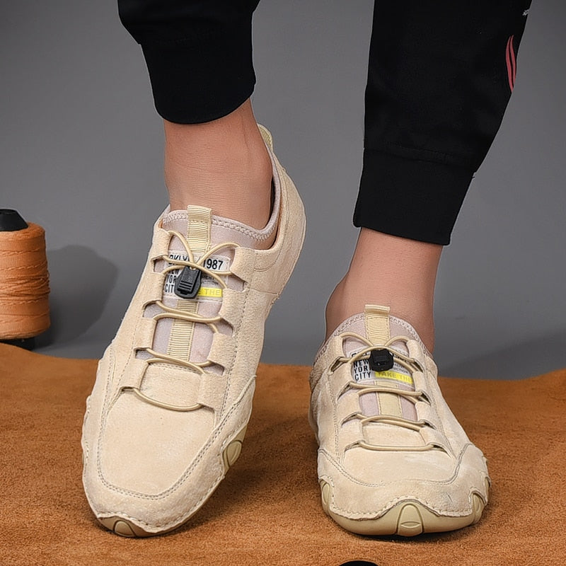 Męskie Mokasyny Skórzane | Eleganckie Czarne Buty Mokasyny