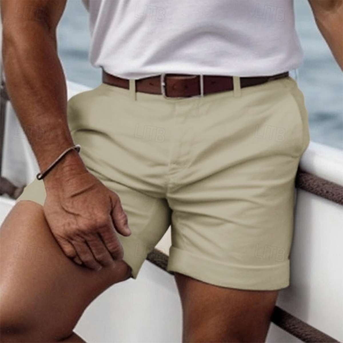 Męskie Oddychające Letnie Spodenki | Wygodne Krótkie Szorty na Co Dzień