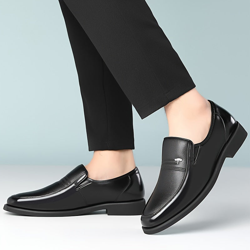 Męskie Skórzane Mokasyny | Eleganckie Wsuwane Buty Formalne | Komfortowe i Lekkie