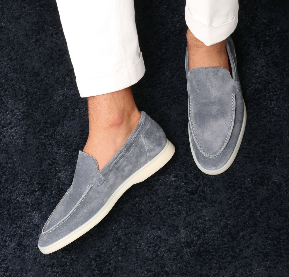 Męskie Skórzane Mokasyny | Klasyczne Eleganckie Całoroczne Buty