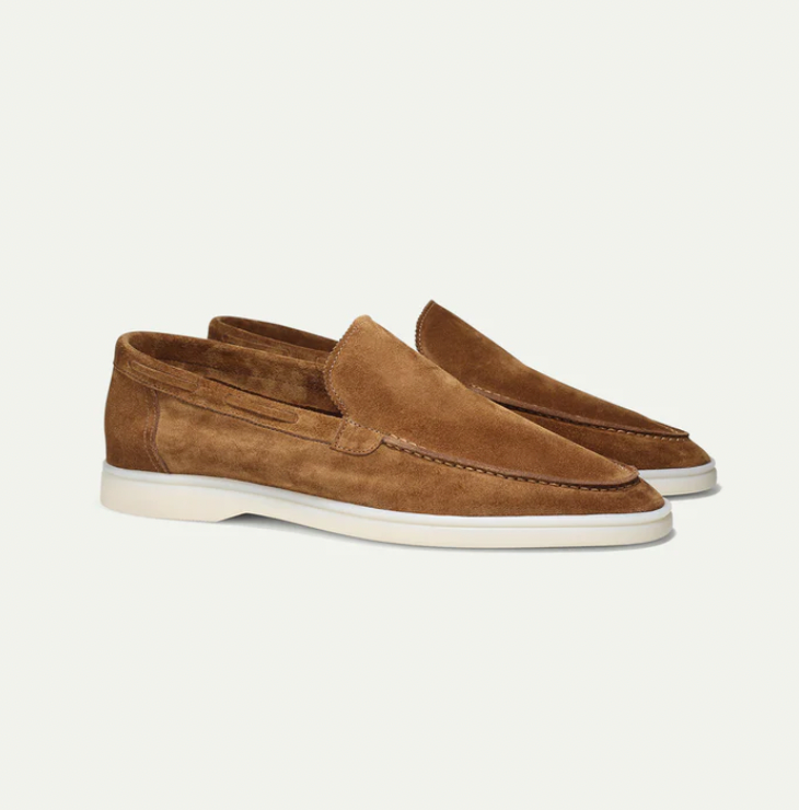 Męskie Skórzane Mokasyny | Klasyczne Eleganckie Całoroczne Buty