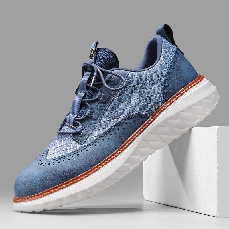 Męskie Teksturowane Buty Sportowe | Niskoprofilowe Wygodne Obuwie do Biegania