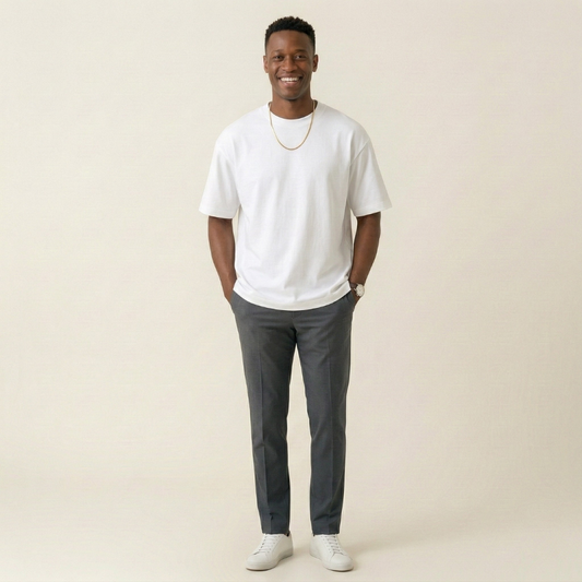 Ola's Premium Oversized T-Shirt – Black & White Edition