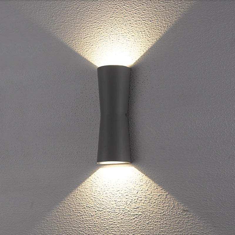 RayCylinder | Stylish Modern Metal Outdoor LED Wall Light