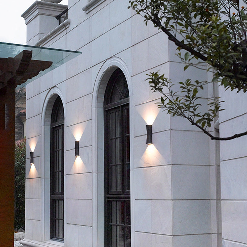 RayCylinder | Stylish Modern Metal Outdoor LED Wall Light