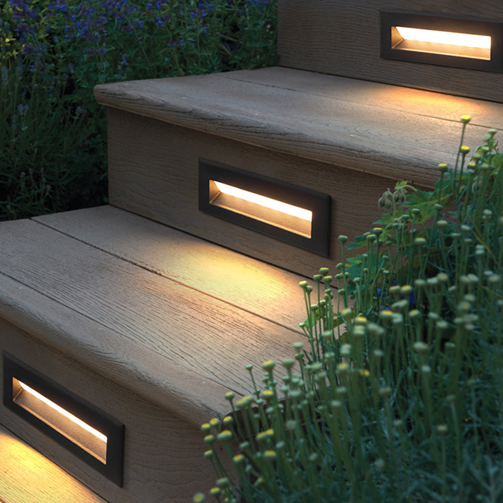 RayLight | Elegantny Nowoczesny Kinkiet Zewnętrzny LED w Kolorze Czarnym