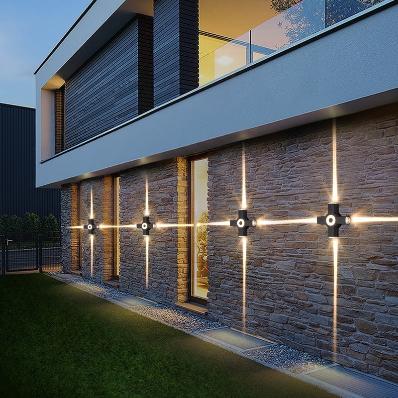 RayLight | Nowoczesny Wodoodporny Kinkiet LED do Ogrodu i Korytarza