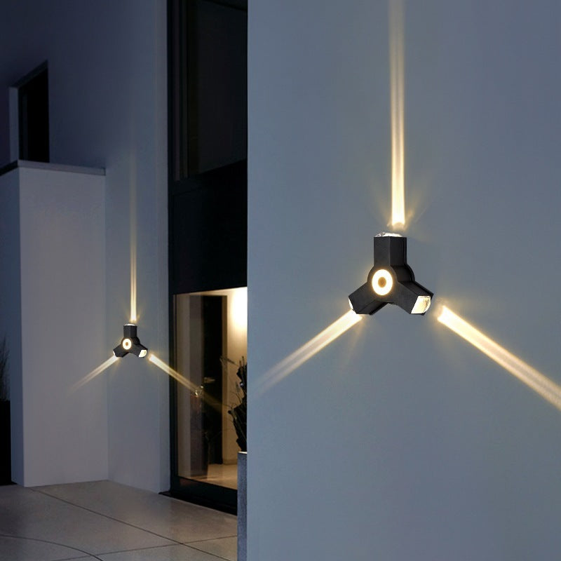 RayLight | Nowoczesny Wodoodporny Kinkiet LED do Ogrodu i Korytarza
