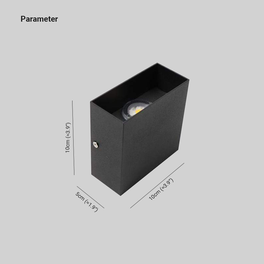 RayMetal | Elegantny Wodoodporny Kinkiet Zewnętrzny LED do Ogrodu