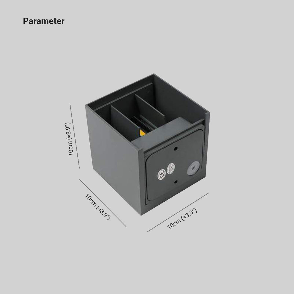 RayMetal | Elegantny Wodoodporny Kinkiet Zewnętrzny LED do Ogrodu