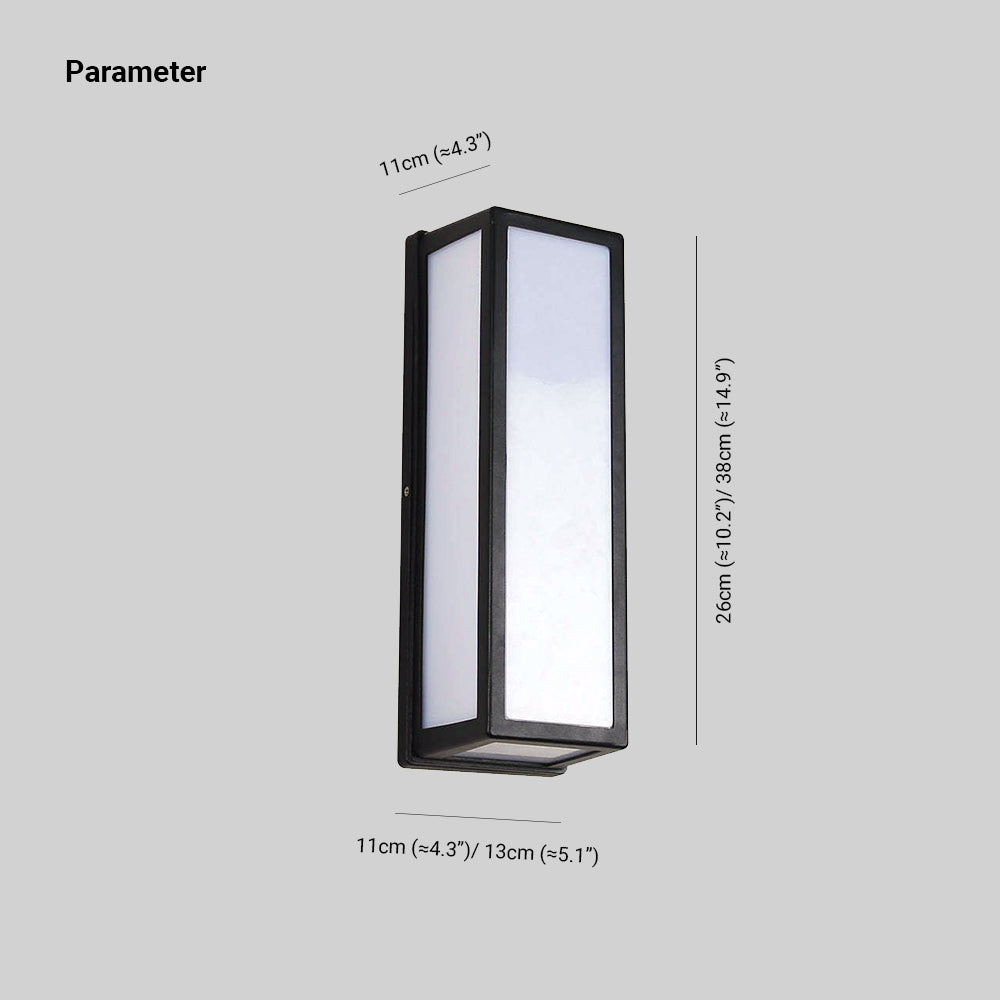 RayStone | Elegant Waterproof Outdoor LED Wall Light Fixture